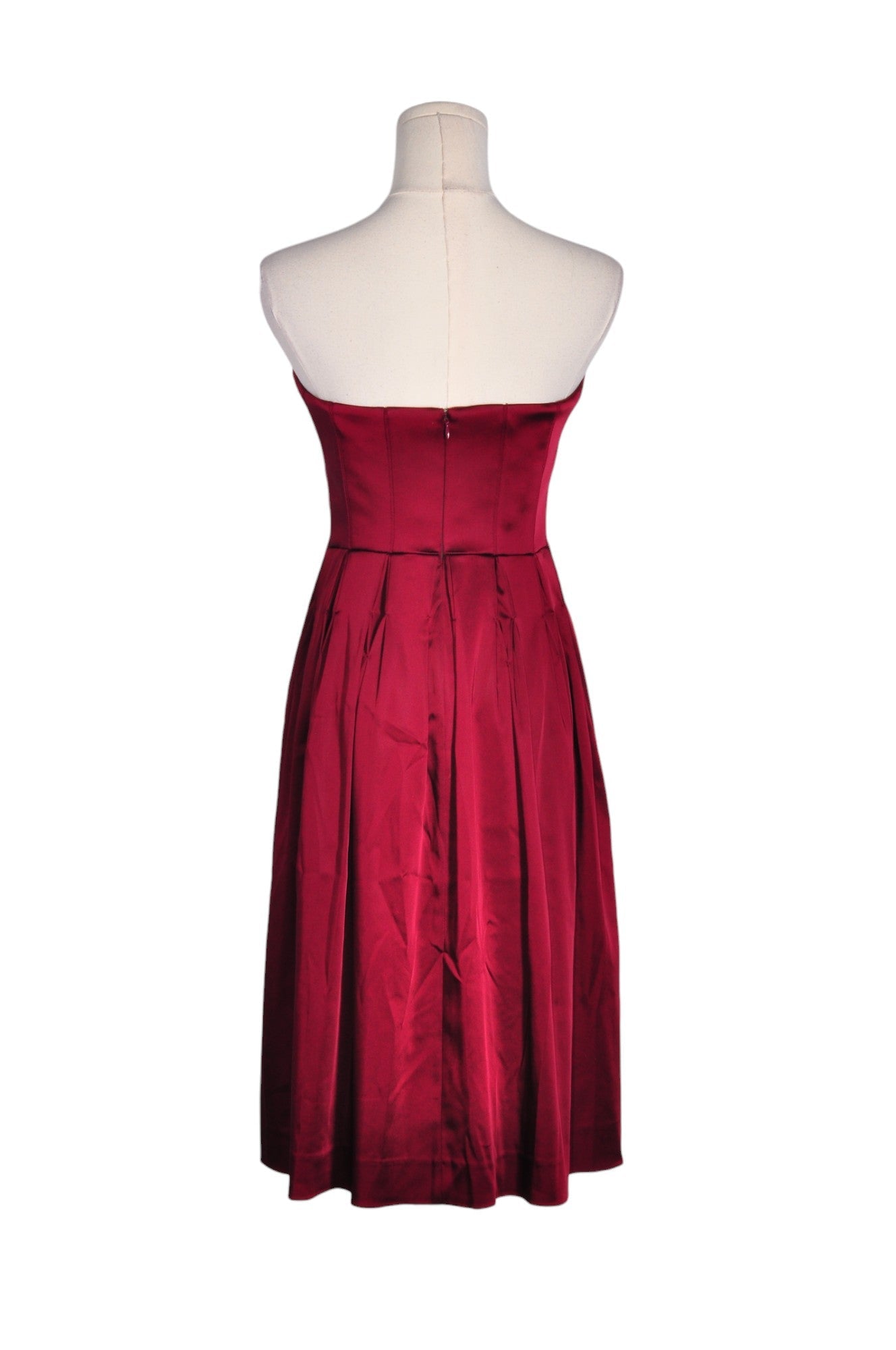 CALVIN KLEIN Women A-Line Dresses Regular fit in Red - Size 2 | 39.25 $ KOOP