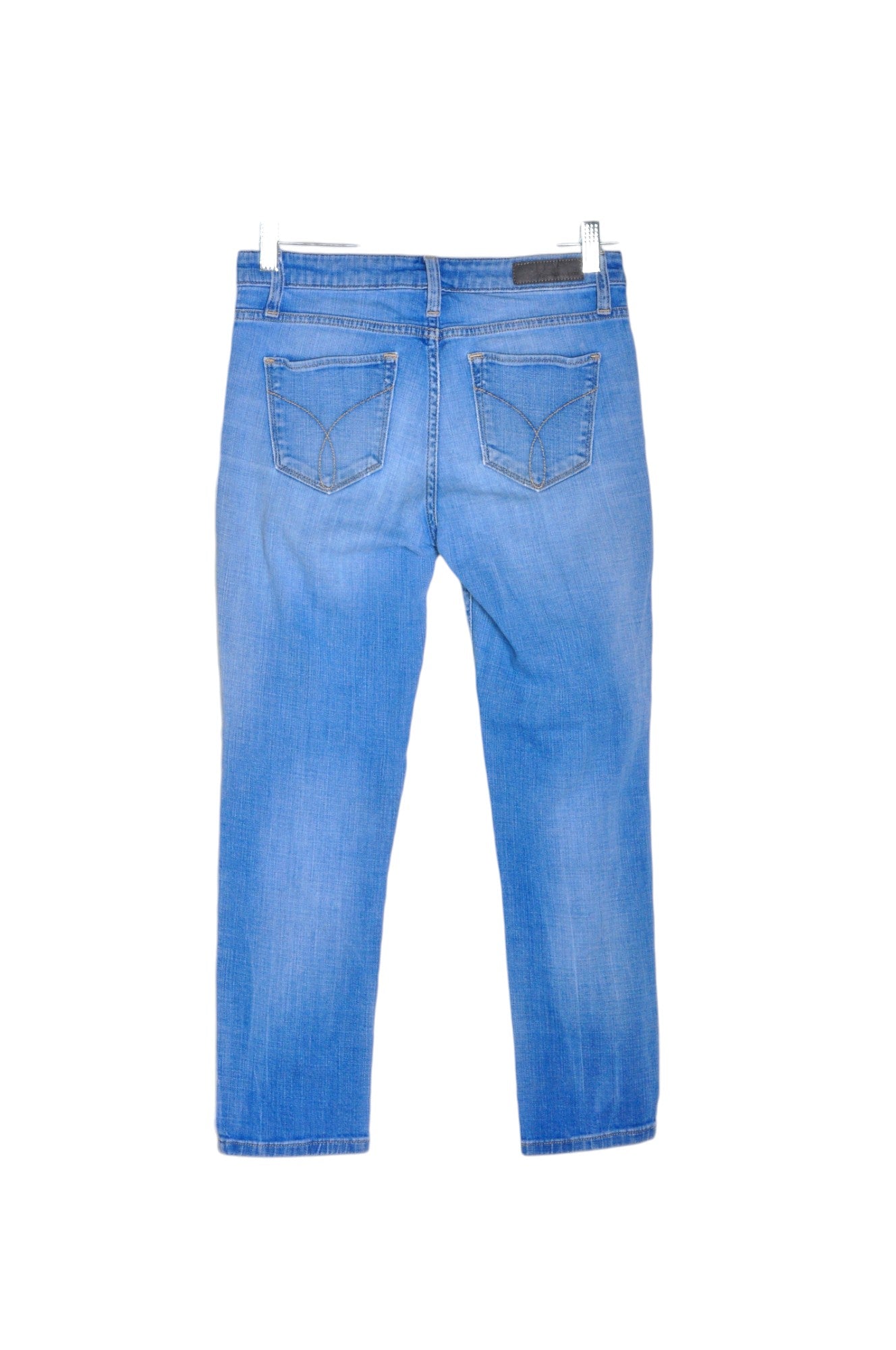 CALVIN KLEIN Women Straight-Legged Jeans Regular fit in Blue - Size 2 | 34.49 $ KOOP