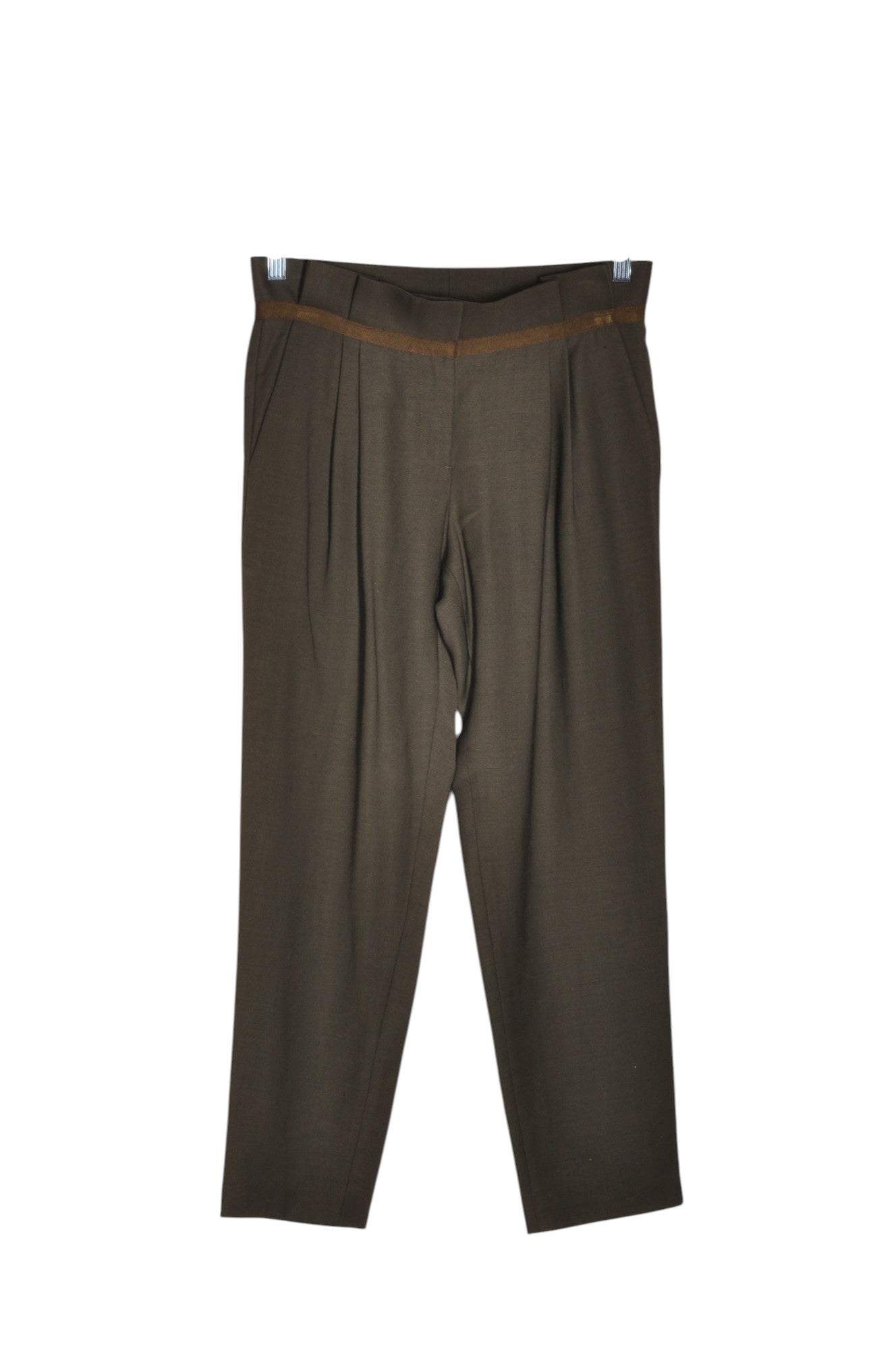 J. CREW Women Trousers Regular fit in Green - Size 2 | 32.29 $ KOOP