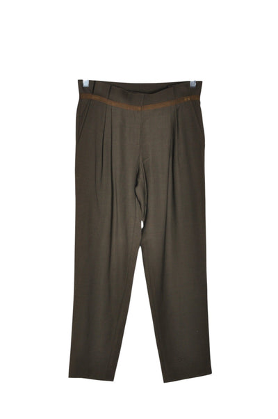 J. CREW Women Trousers Regular fit in Green - Size 2 | 32.29 $ KOOP