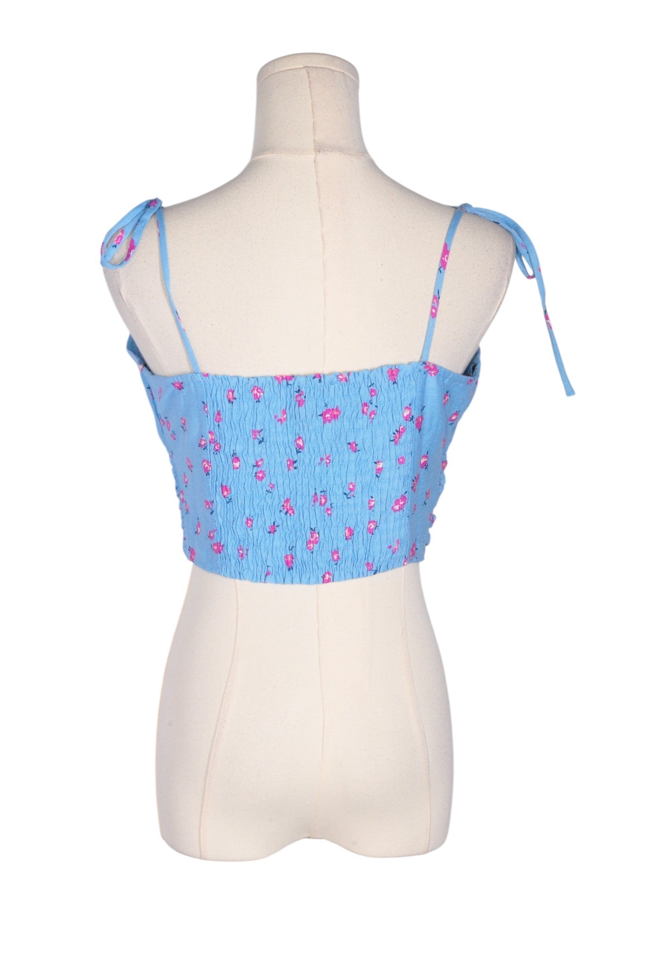 FOREVER 21 Women Crop Tops Regular fit in Blue - Size M | 9.99 $ KOOP