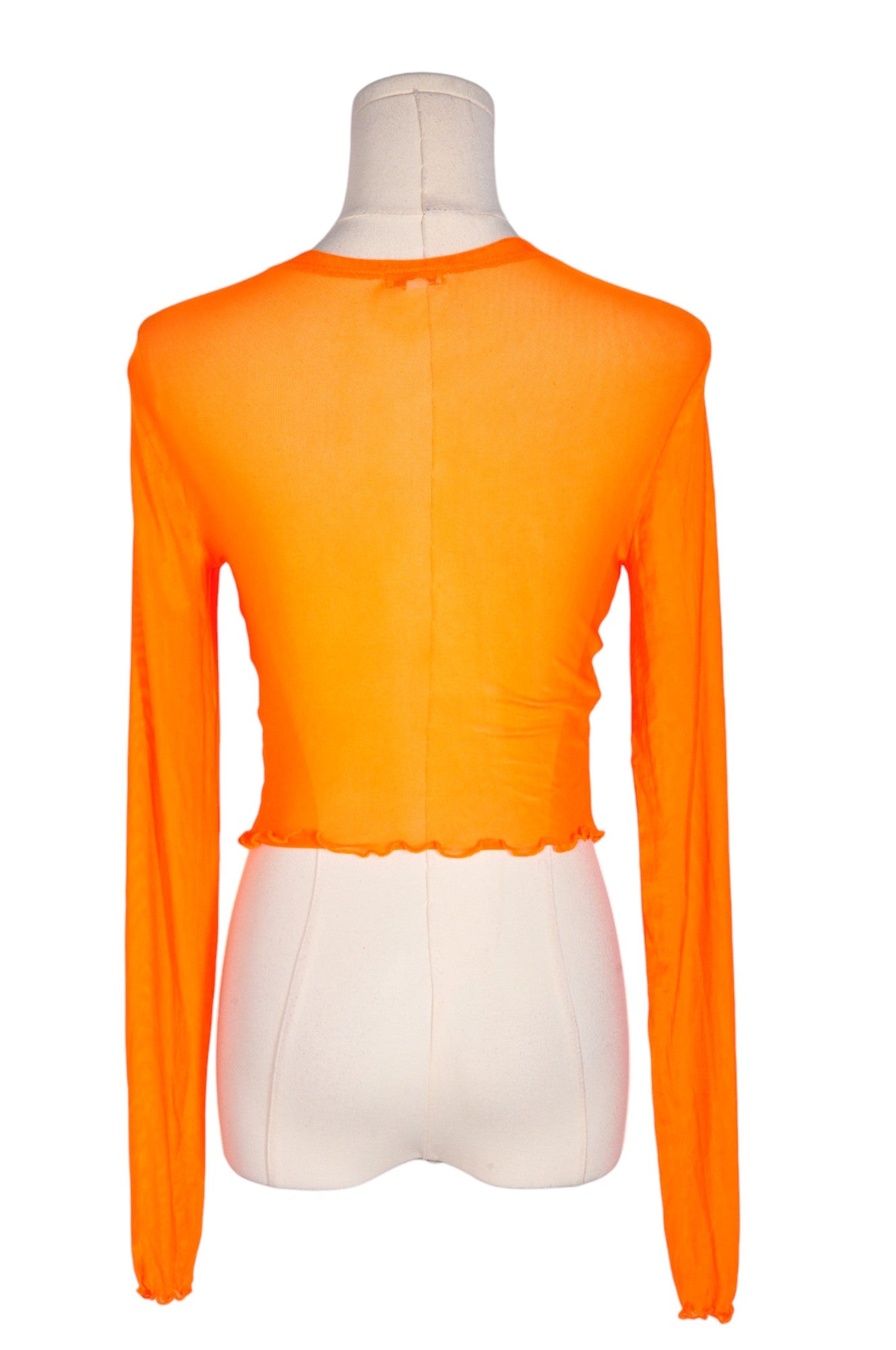 LOVE FIRE Women Crop Tops Regular fit in Orange - Size M | 13.2 $ KOOP