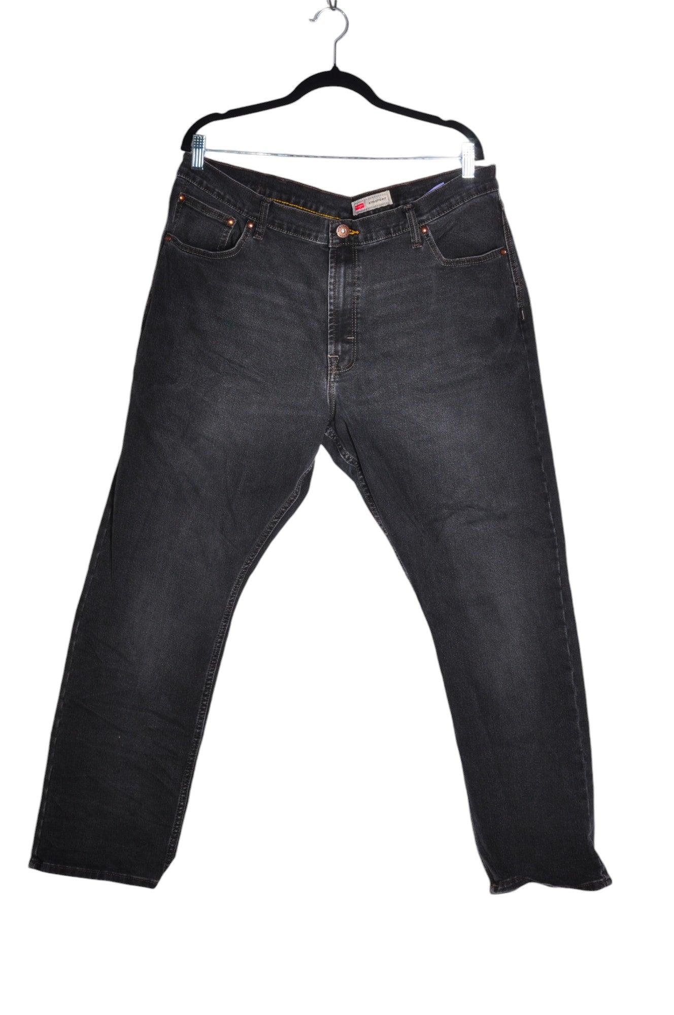 WRANGLER Women Straight-Legged Jeans Regular fit in Black - Size 38X30 | 36.29 $ KOOP