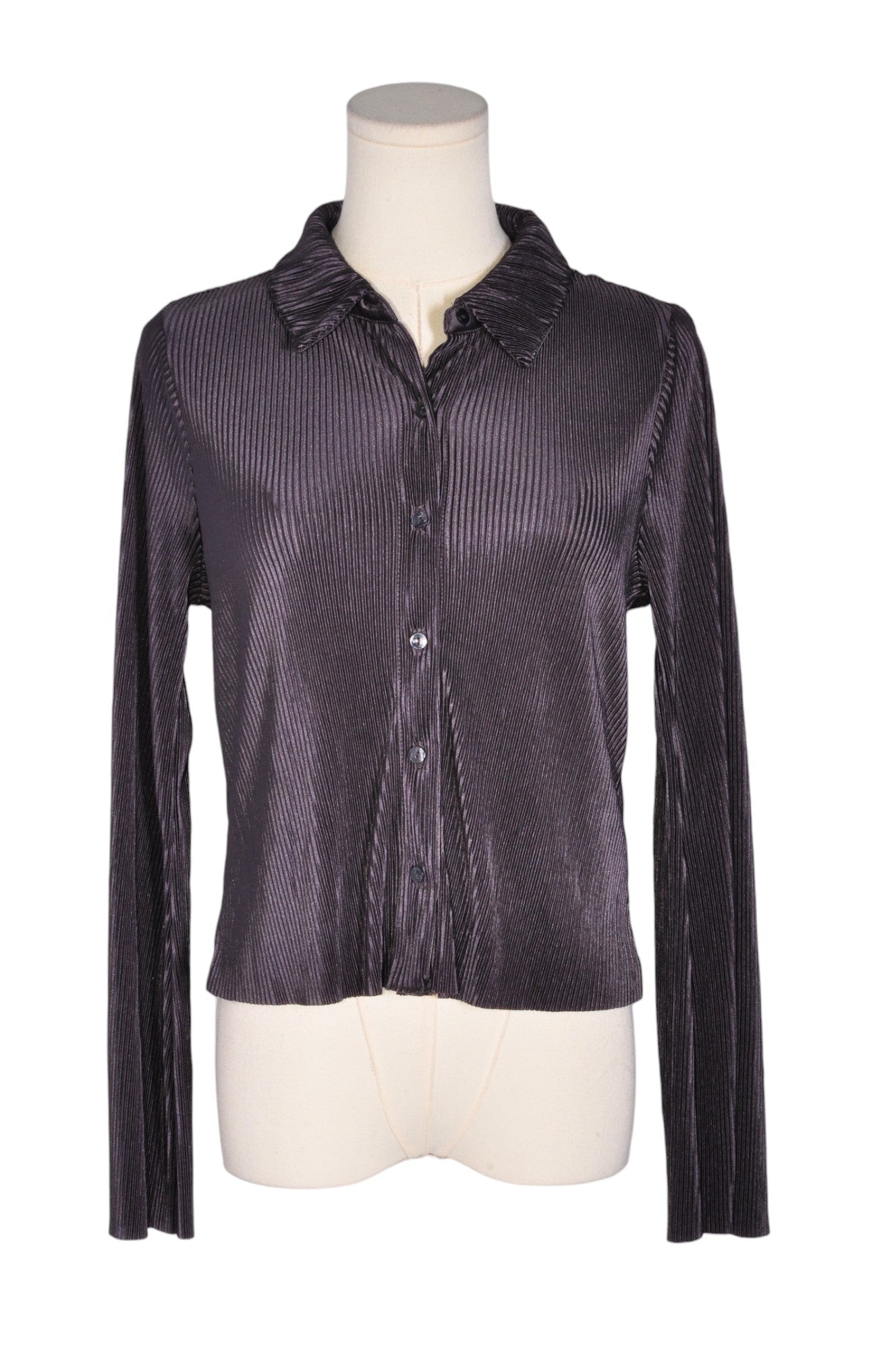 RO & DE Women Button Down Tops Regular fit in Gray - Size S | 13.4 $ KOOP