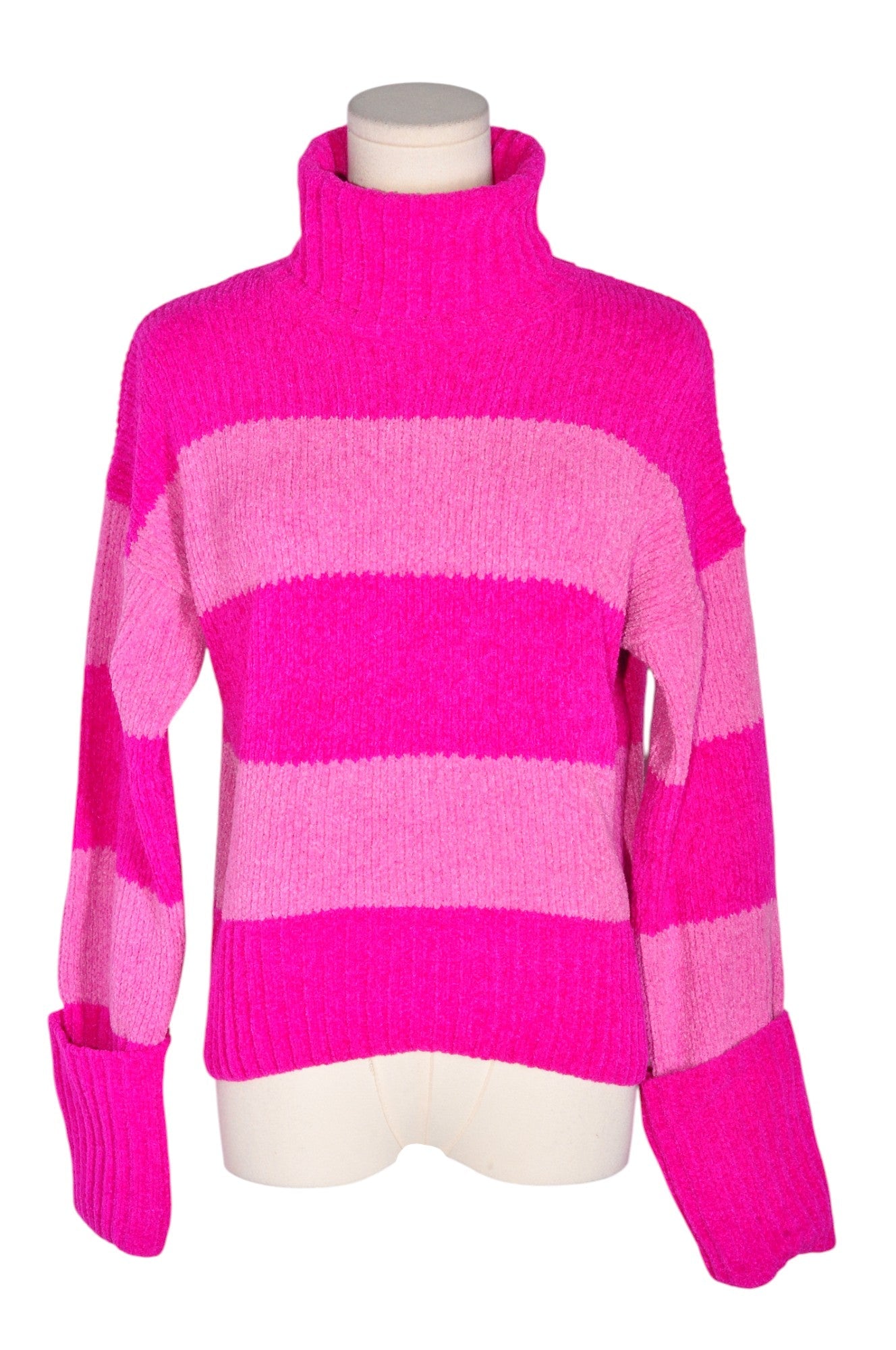 PINK ROSE Women Turtleneck Tops Regular fit in Pink - Size S | 13.25 $ KOOP