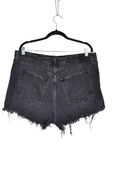 ABERCROMBIE & FITCH Women Denim Shorts Regular fit in Black - Size 33 | 24.29 $ KOOP