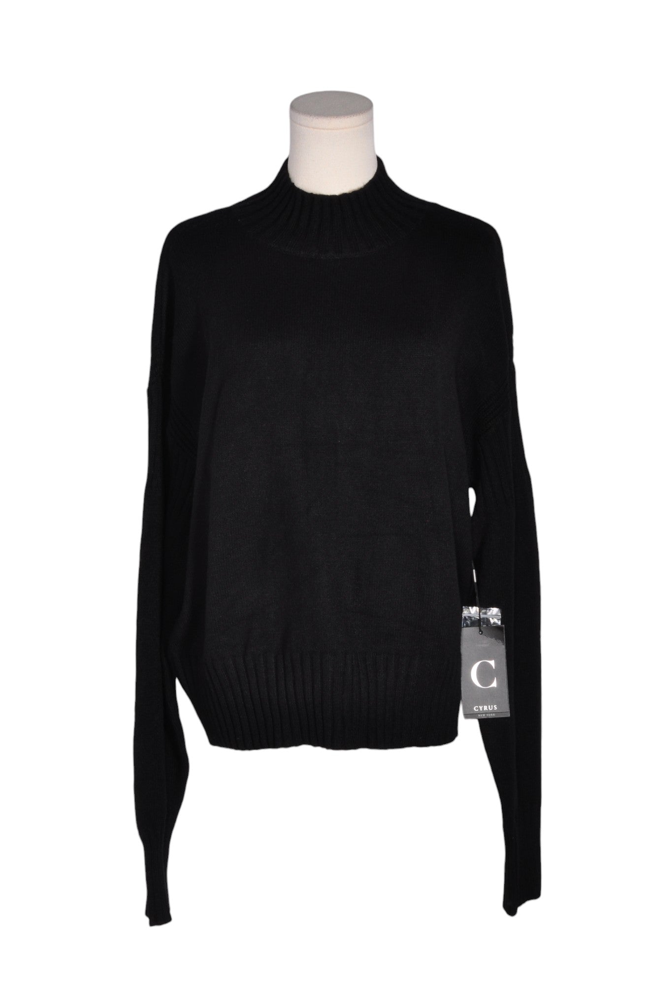 CYRUS Women Knit Tops Regular fit in Black - Size L | 22.4 $ KOOP