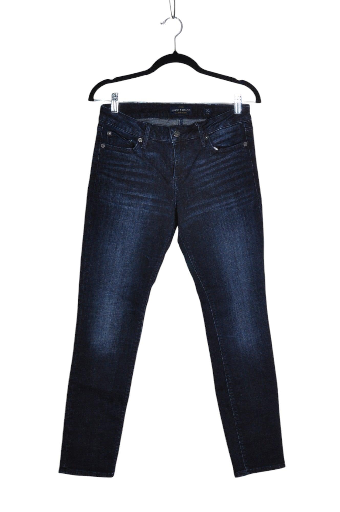 LUCKY BRAND Women Straight-Legged Jeans Regular fit in Blue - Size 28 | 13.25 $ KOOP