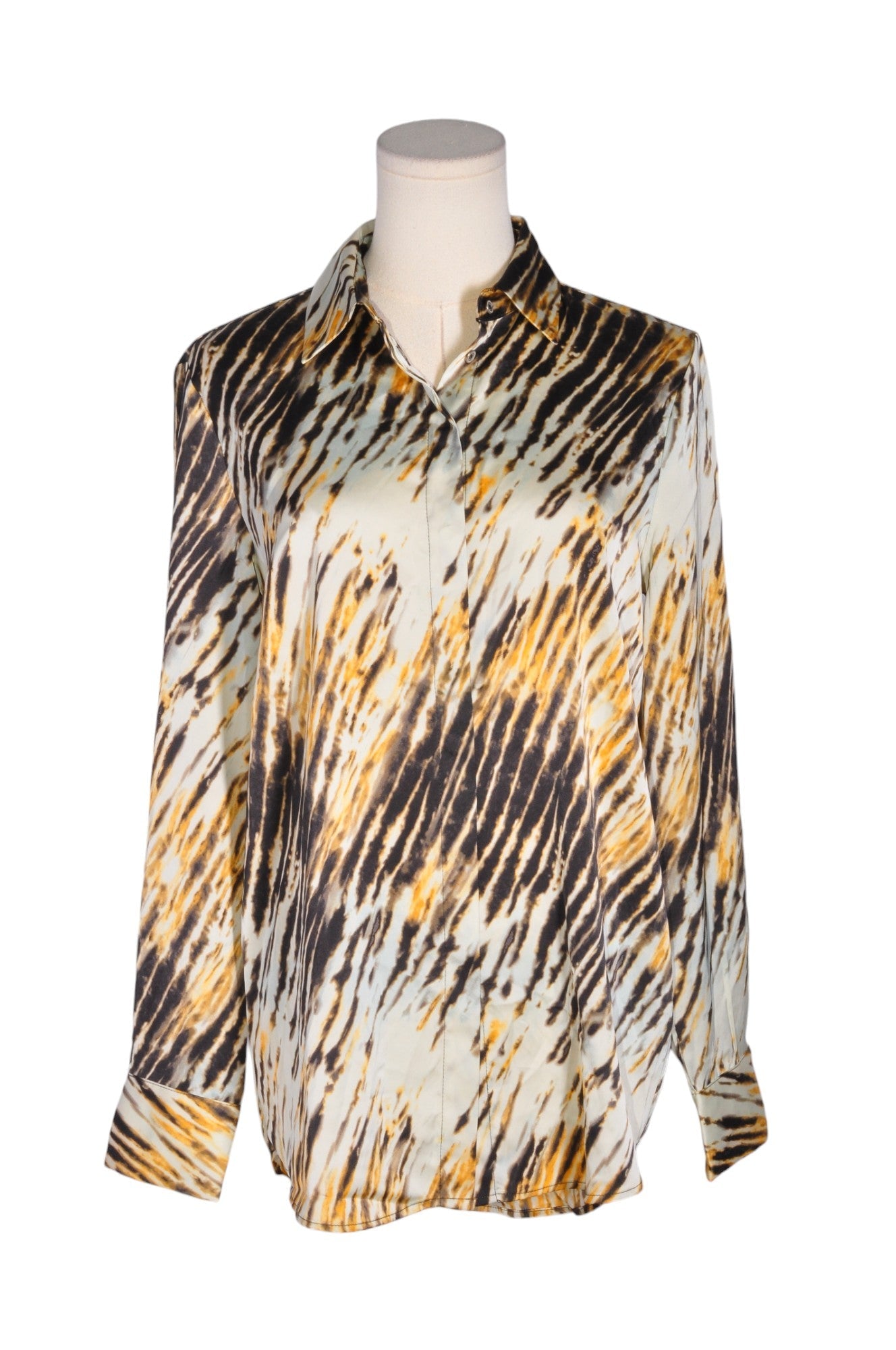 JONES NEW YORK Women Button Down Tops Regular fit in Orange - Size XS | 34.75 $ KOOP