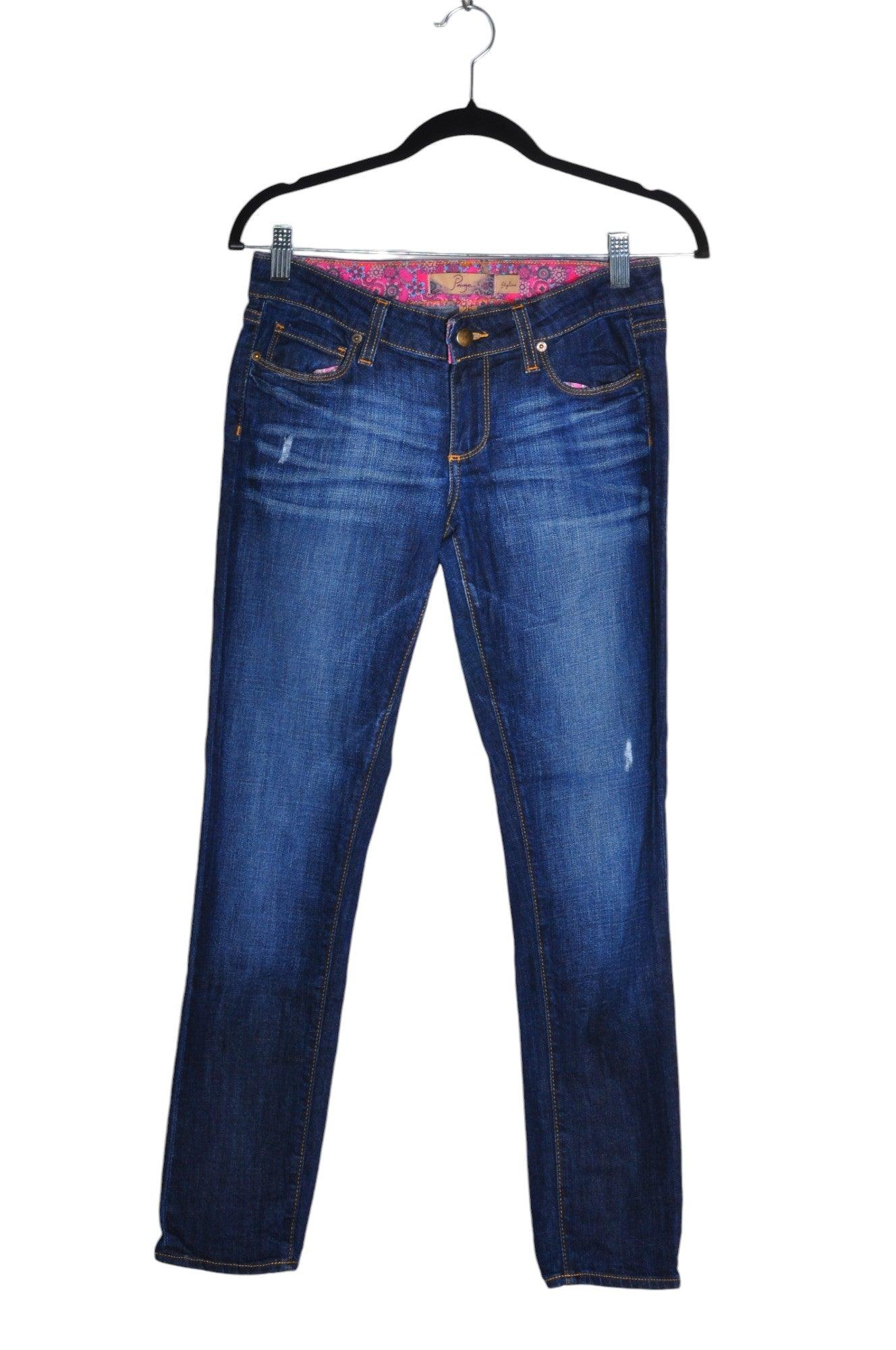 PAIGE Women Straight-Legged Jeans Regular fit in Blue - Size 26 | 119.29 $ KOOP