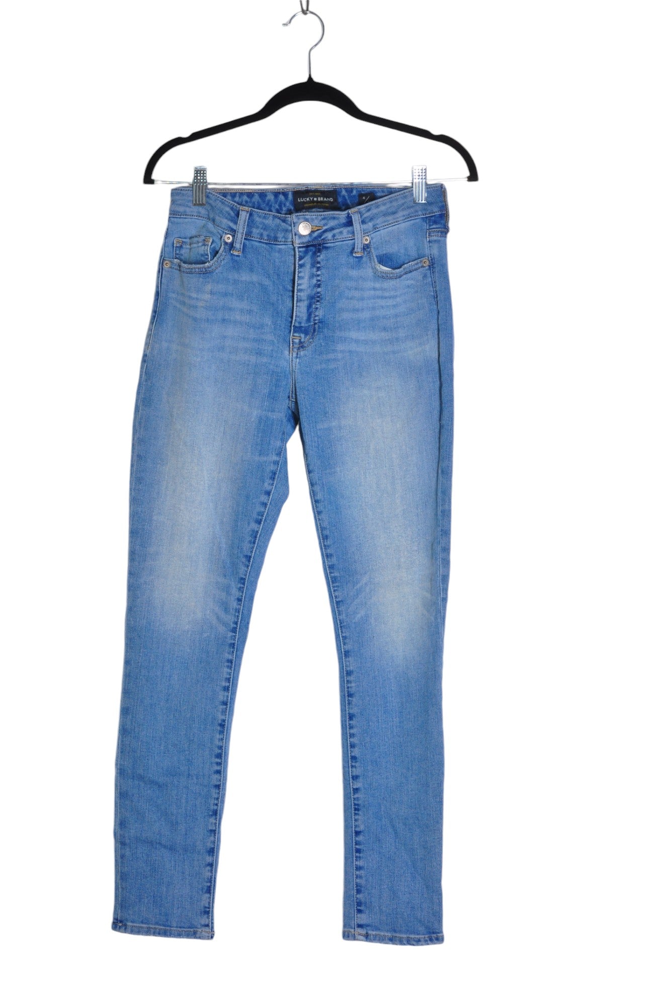 LUCKY BRAND Women Straight-Legged Jeans Regular fit in Blue - Size 27 | 13.25 $ KOOP