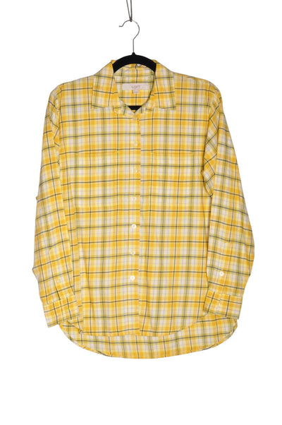 LOFT Men Button Down Tops Regular fit in Yellow - Size XS | 32.29 $ KOOP