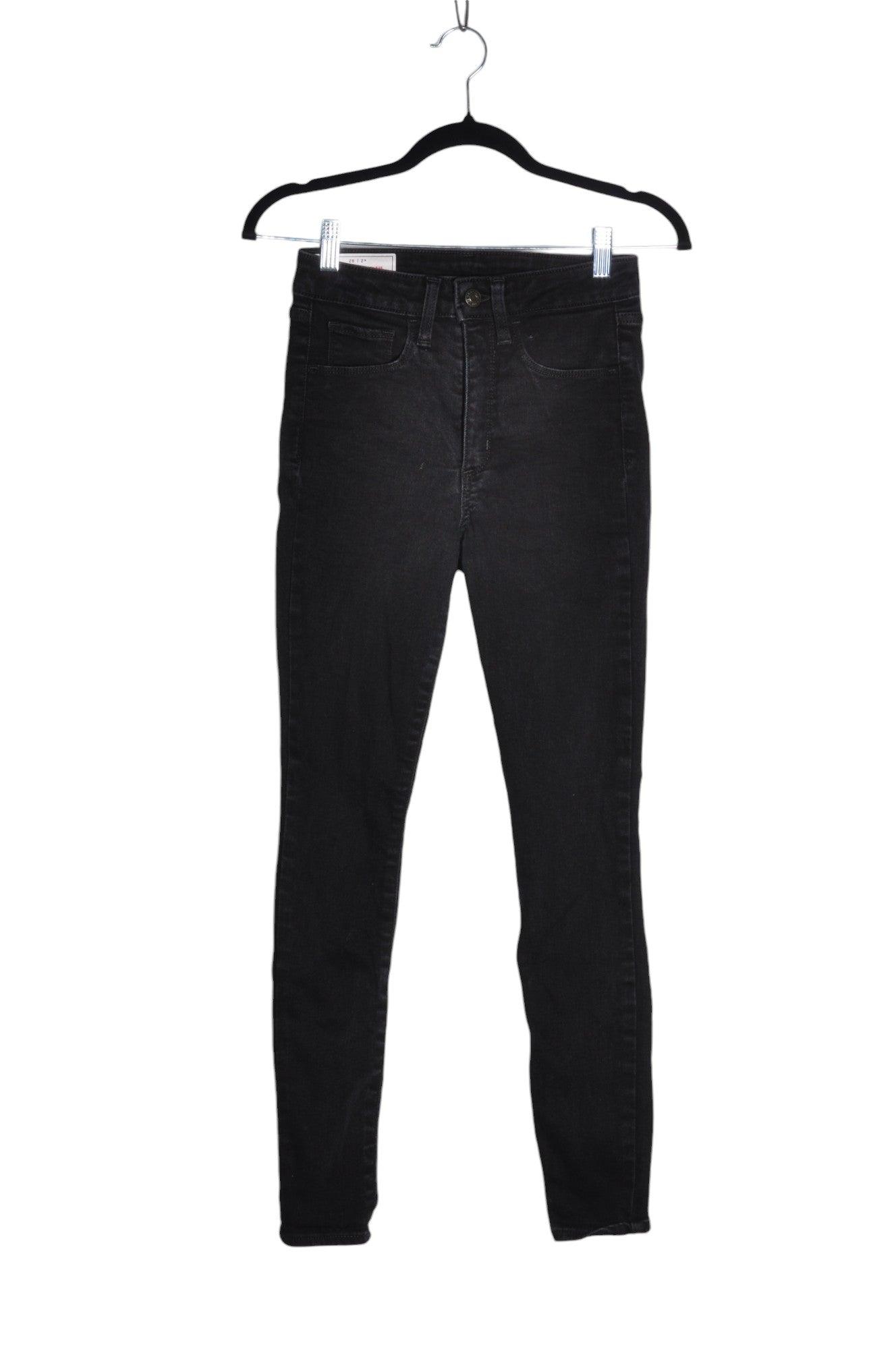 GAP Women Straight-Legged Jeans Regular fit in Black - Size 26 | 26.99 $ KOOP