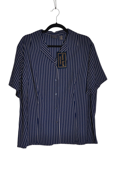 LAURA SCOTT Women Button Down Tops Regular fit in Blue - Size 20 | 9.99 $ KOOP