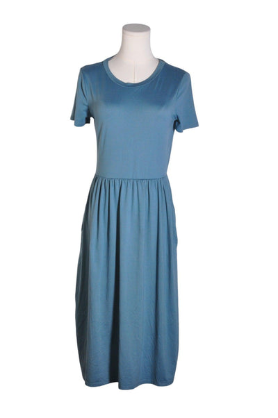 REBORN Women Maxi Dresses Regular fit in Blue - Size M | 13.25 $ KOOP