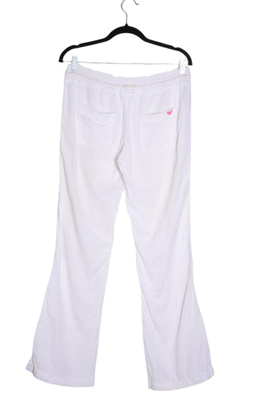 ROXY Women Work Pants Regular fit in White - Size M | 26.5 $ KOOP