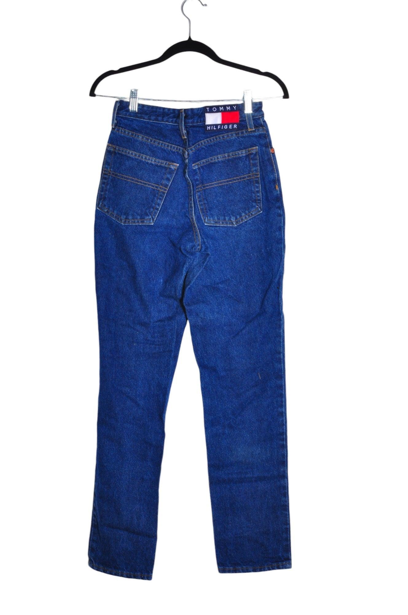 TOMMY HILFIGER Women Straight-Legged Jeans Regular fit in Blue - Size 27 | 26.5 $ KOOP