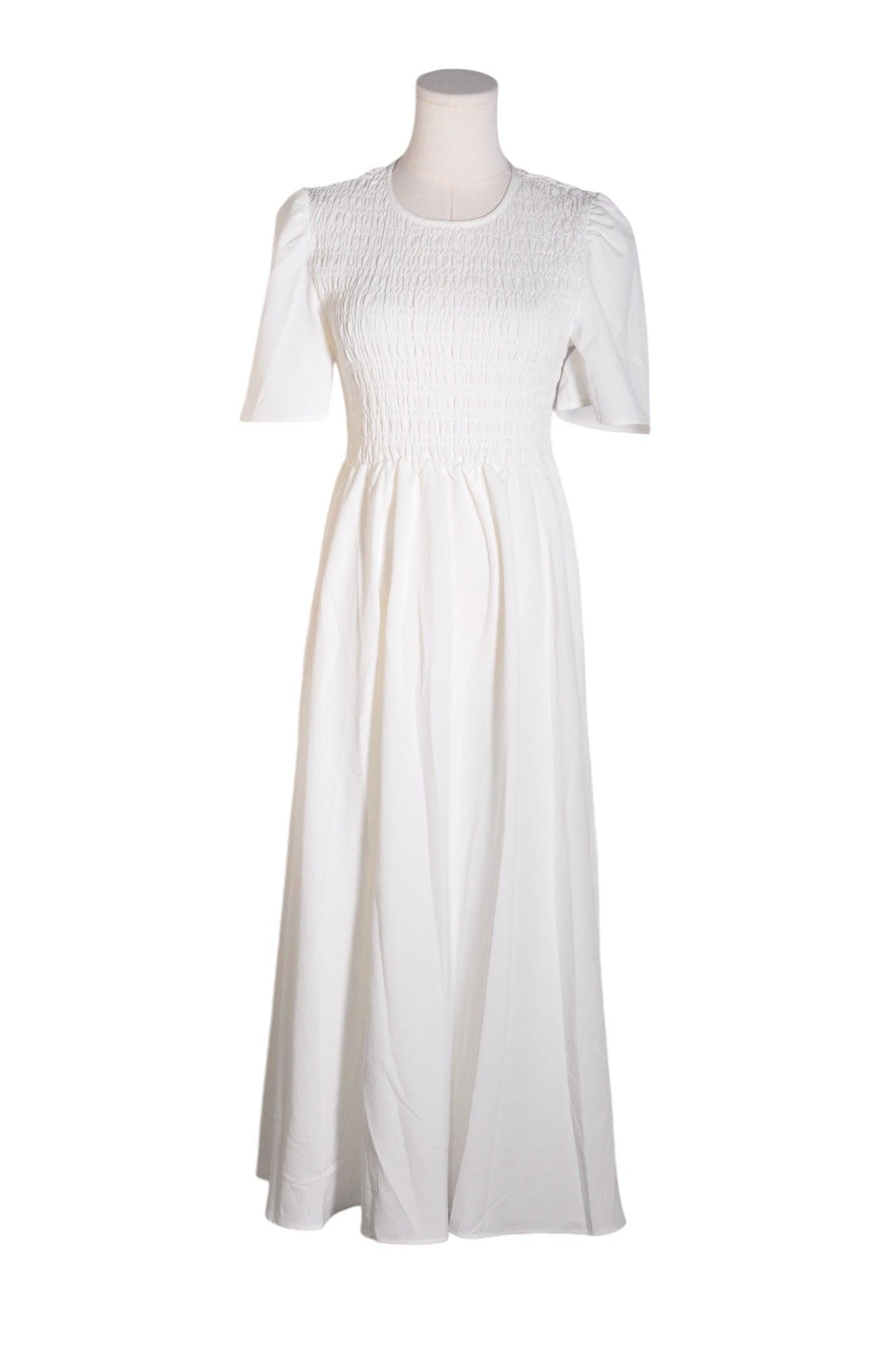 SHEIN Women Maxi Dresses Regular fit in White - Size S | 11.25 $ KOOP