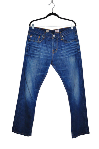 UNBRANDED Women Straight-Legged Jeans Regular fit in Blue - Size 33 | 11.99 $ KOOP