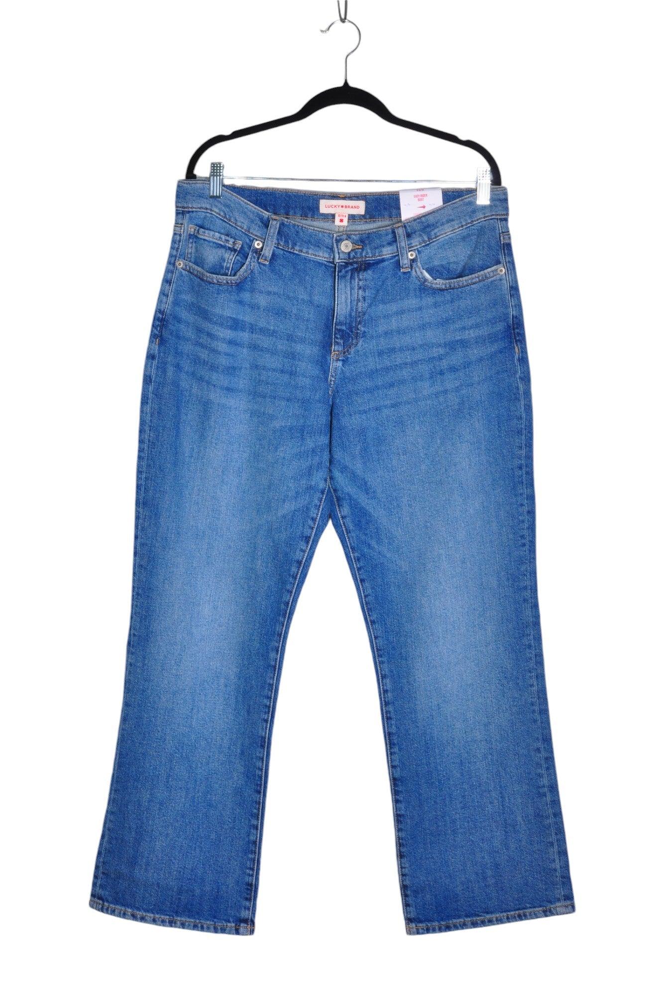 LUCKY BRAND Women Straight-Legged Jeans Regular fit in Blue - Size 12 | 29.99 $ KOOP