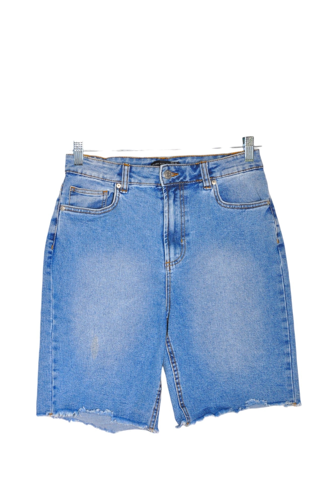 BLACK TAPE Women Denim Shorts Regular fit in Blue - Size 28 | 15 $ KOOP