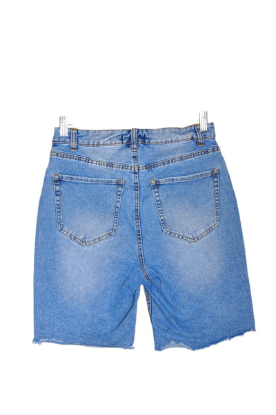 BLACK TAPE Women Denim Shorts Regular fit in Blue - Size 28 | 15 $ KOOP