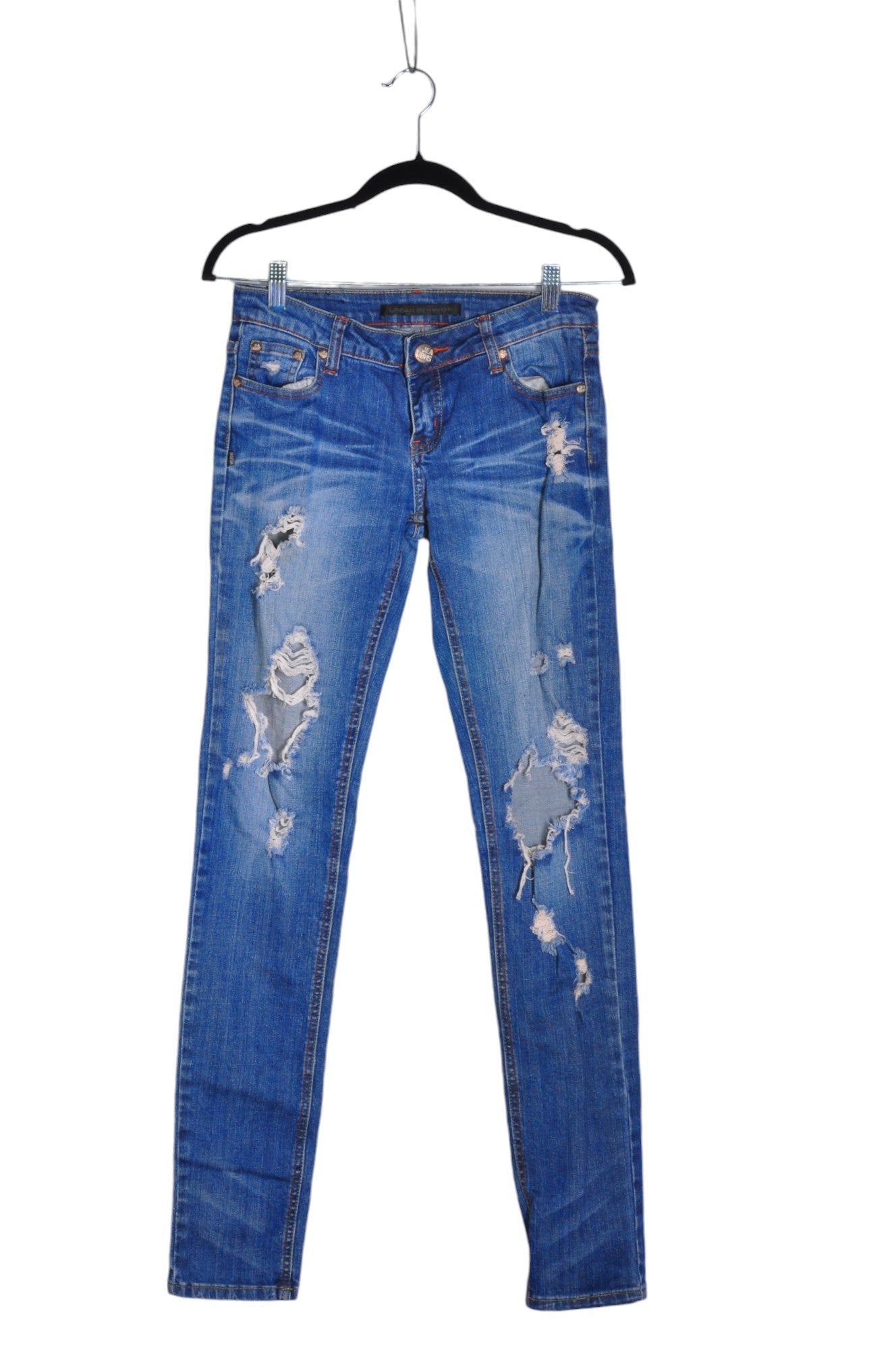 URBAN BEHAVIOR Women Straight-Legged Jeans Regular fit in Blue - Size 27 | 17.99 $ KOOP