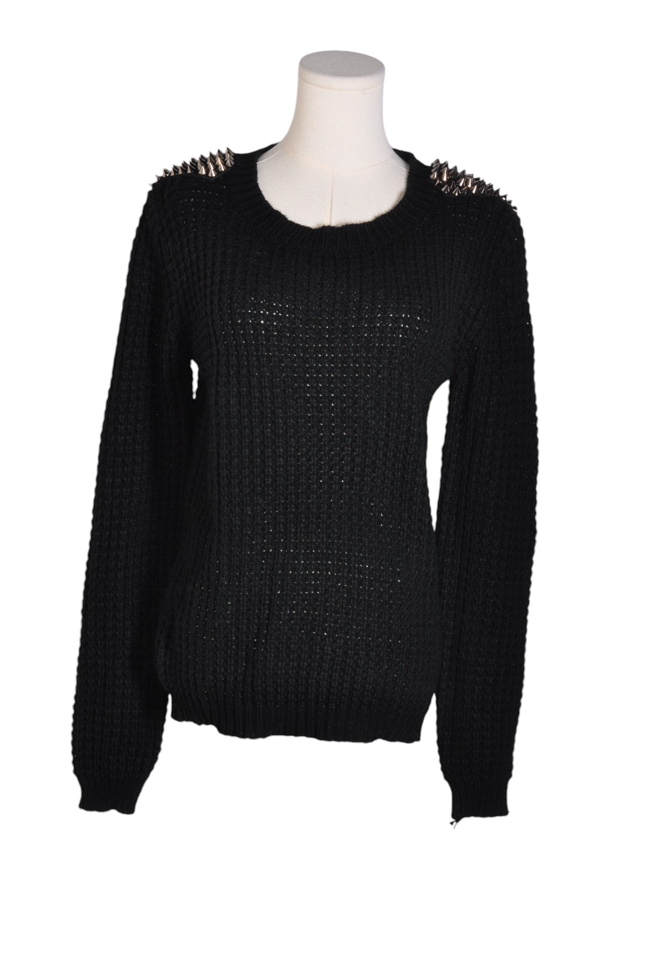 UNBRANDED Women Knit Tops Regular fit in Black - Size M | 9.99 $ KOOP