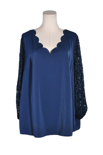 BLOOM CHIC Women Blouses Regular fit in Blue - Size 16 | 11.1 $ KOOP