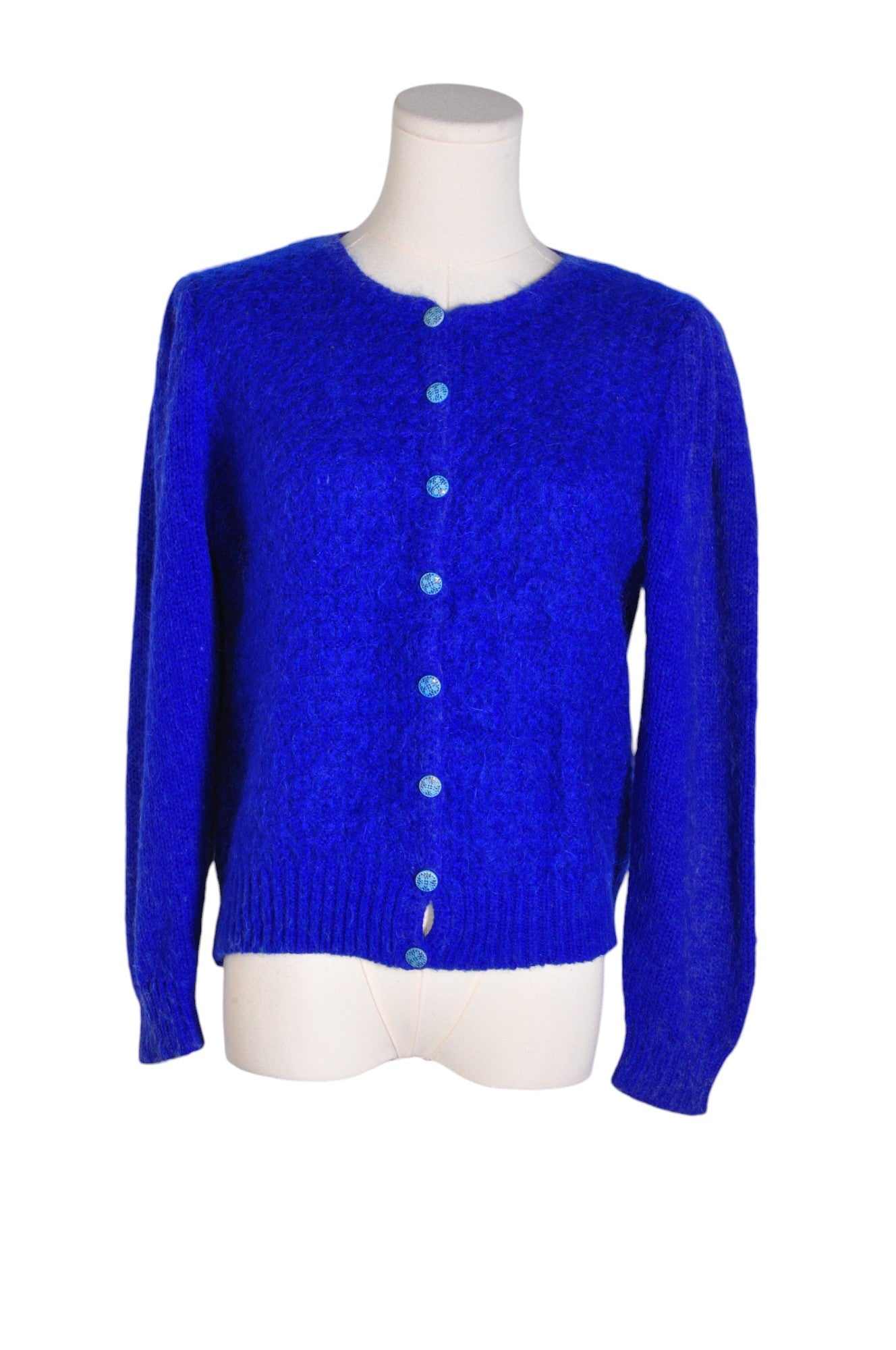 CHIN CHENG Women Button Down Tops Regular fit in Blue - Size M | 13.25 $ KOOP