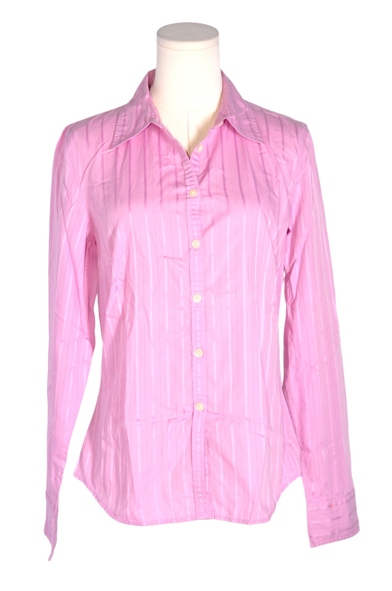 CALVIN KLEIN Women Button Down Tops Regular fit in Pink - Size M | 29.99 $ KOOP