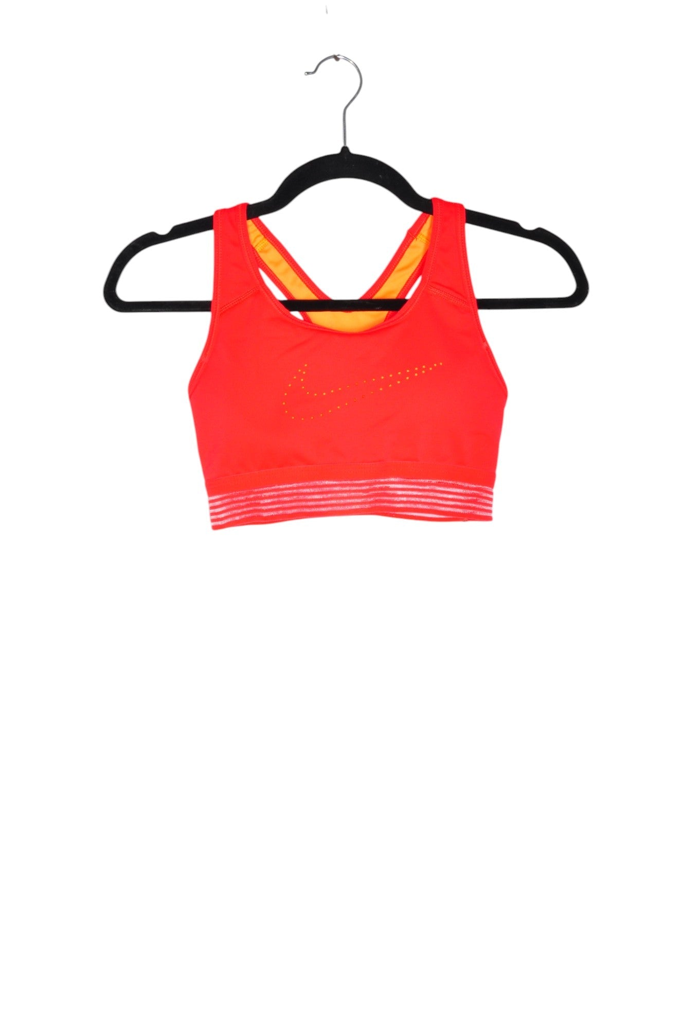 NIKE Women Activewear Sports Bras Regular fit in Orange - Size XS | 22.25 $ KOOP