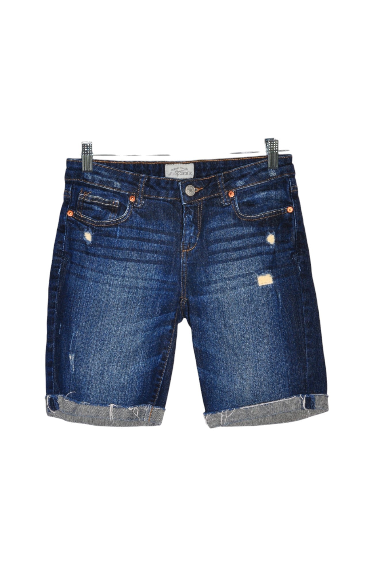 AEROPOSTALE Women Denim Shorts Regular fit in Blue - Size 6 | 10.99 $ KOOP
