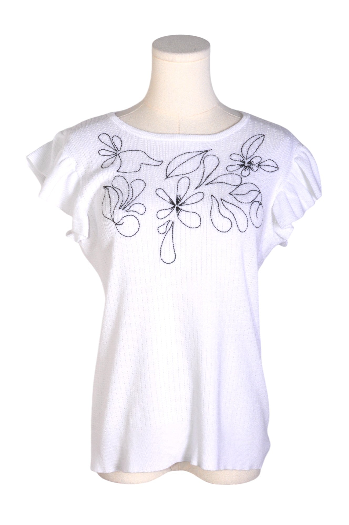 CABLE & GAUGE Women Blouses Regular fit in White - Size L | 11 $ KOOP