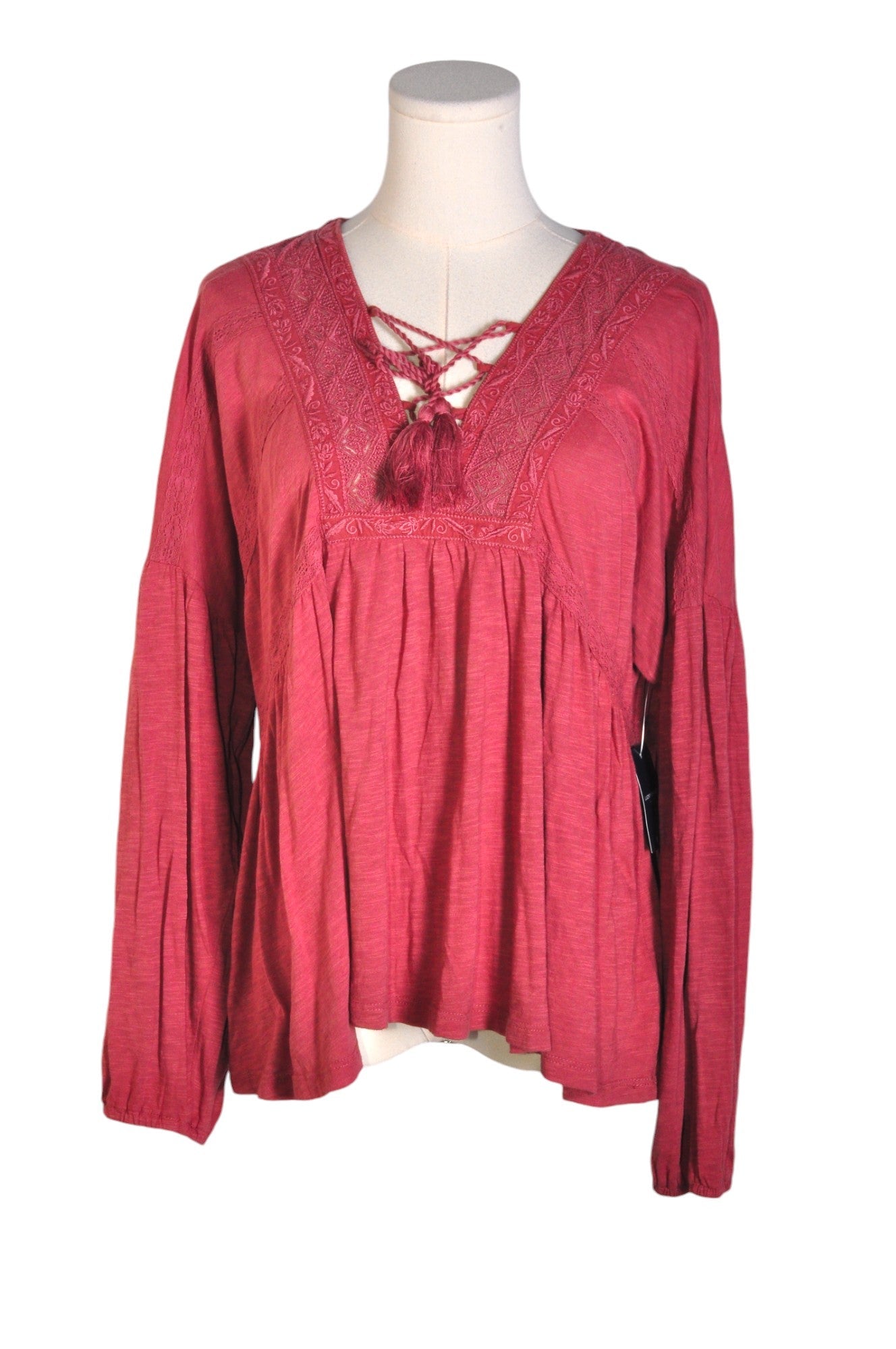 LUCKY BRAND Women Tunics Regular fit in Red - Size S | 32.29 $ KOOP