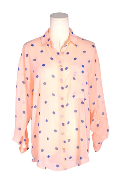 GARAGE Women Button Down Tops Regular fit in Pink - Size M | 11.15 $ KOOP