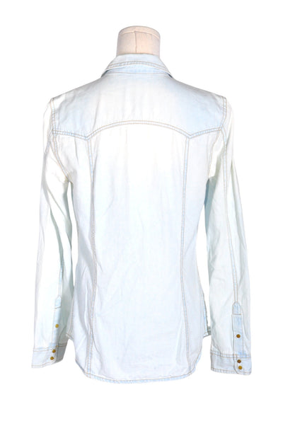 ZARA Women Denim Tops Regular fit in Blue - Size M | 24.33 $ KOOP