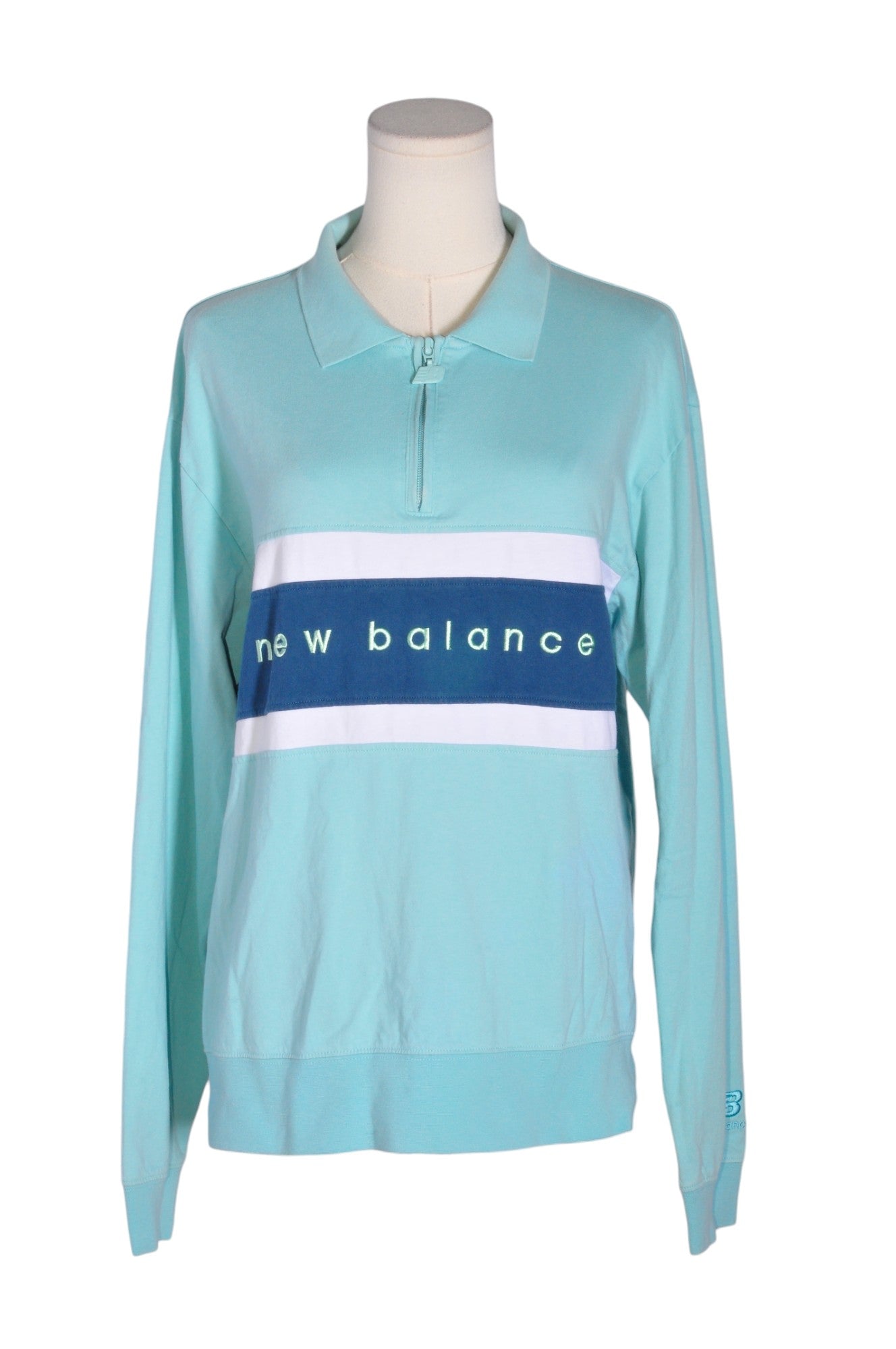 NEW BALANCE Women Polos Regular fit in Blue - Size M | 19.99 $ KOOP