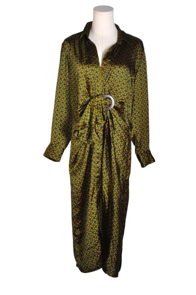 ZARA Women Wrap Dresses Regular fit in Green - Size L | 15.19 $ KOOP