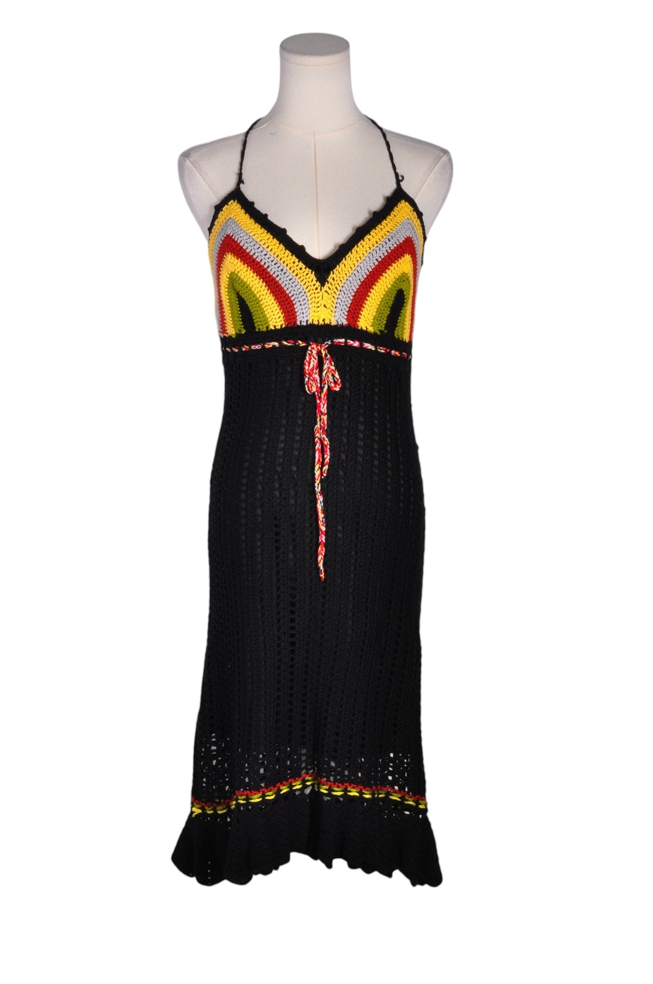 RAVI KHOSLA Women Midi Dresses Regular fit in Black - Size M | 13.25 $ KOOP