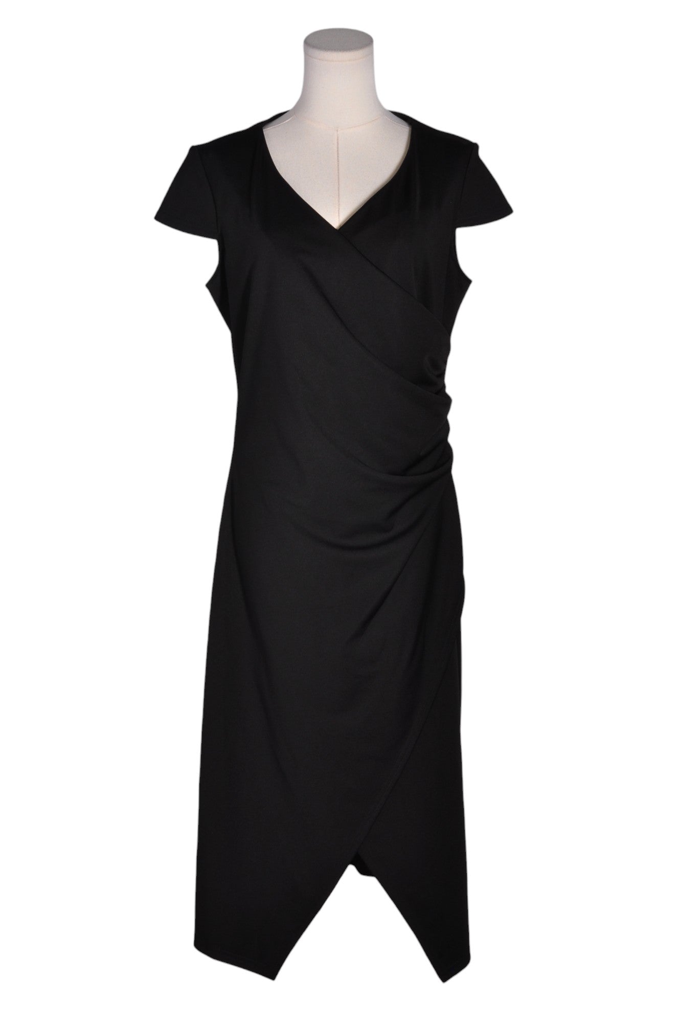 FLORAL-IN Women Wrap Dresses Regular fit in Black - Size L | 13.25 $ KOOP