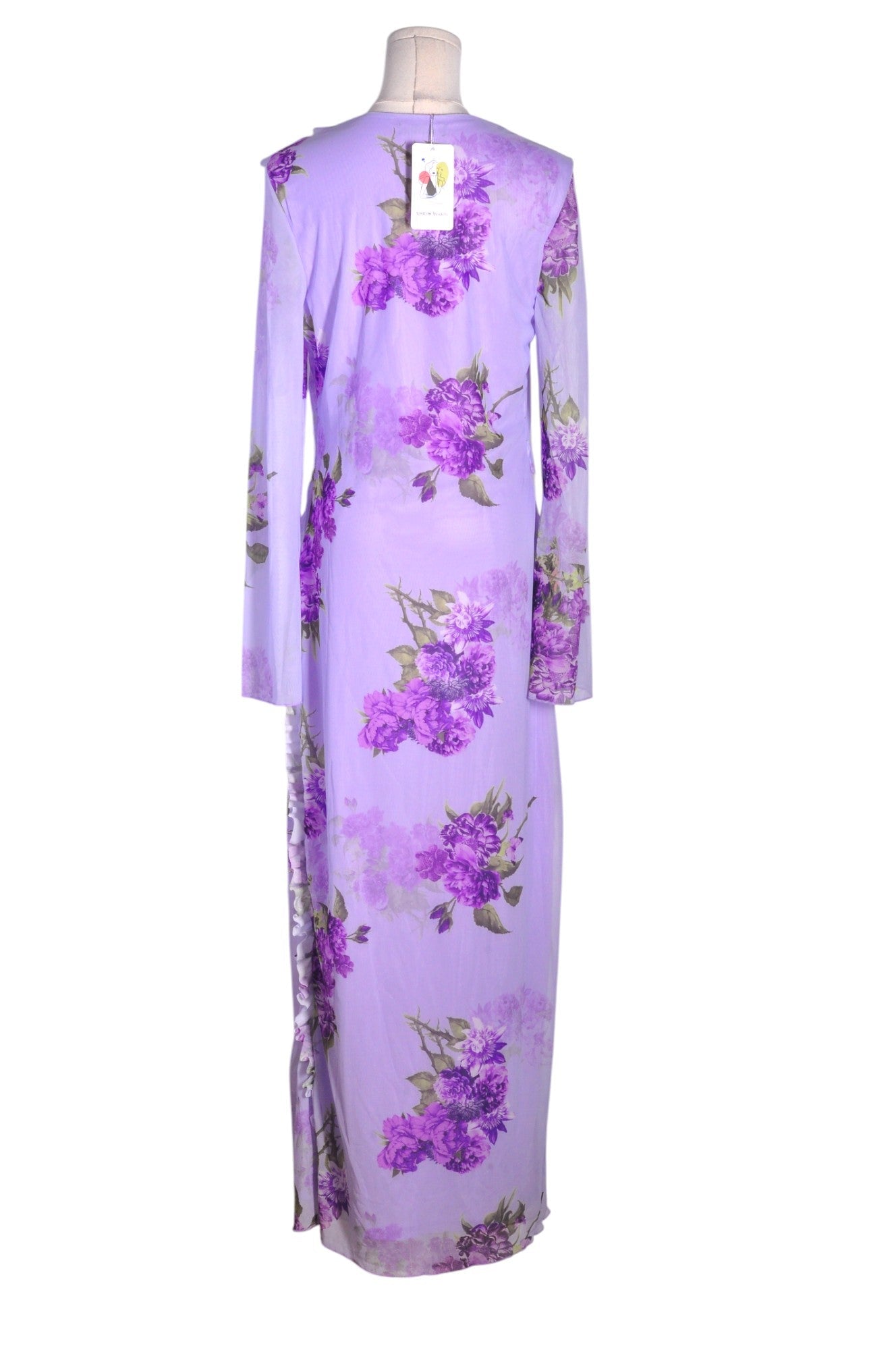 SHEIN Women Maxi Dresses Regular fit in Purple - Size XL | 11.29 $ KOOP