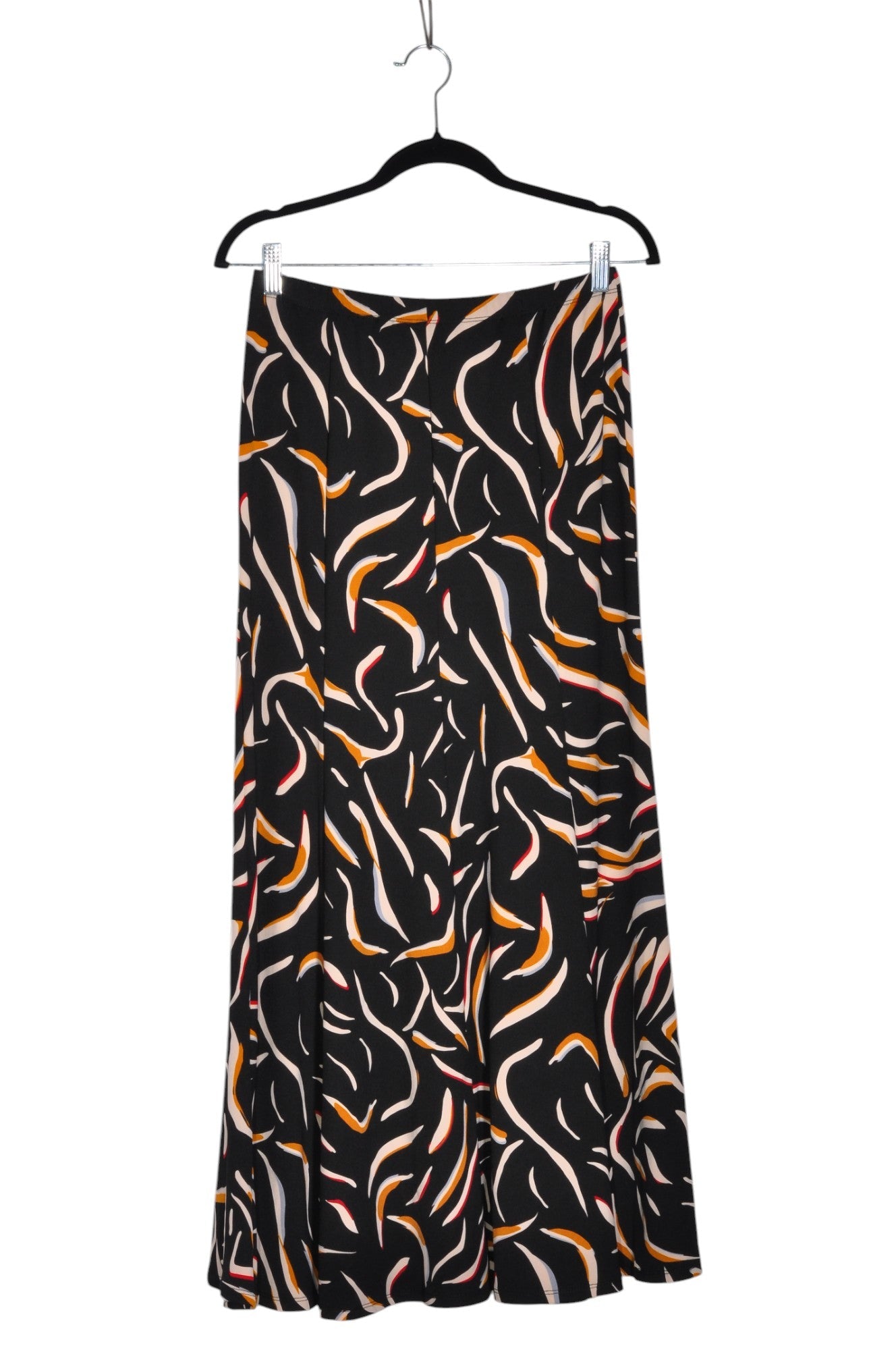 ANTOINE Women A-Line Skirts Regular fit in Black - Size M | 13.25 $ KOOP