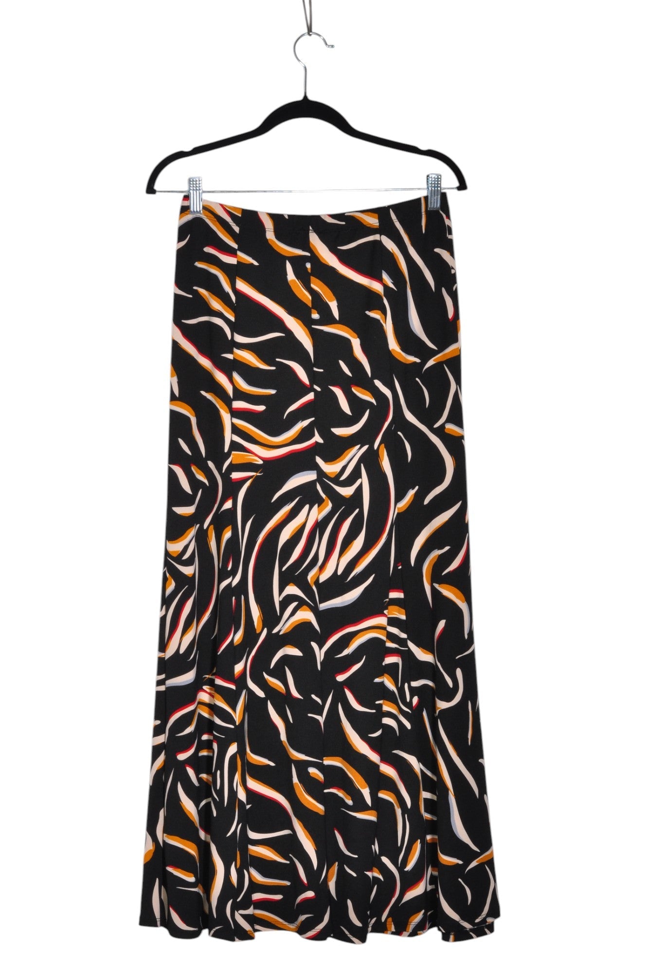 ANTOINE Women A-Line Skirts Regular fit in Black - Size M | 13.25 $ KOOP