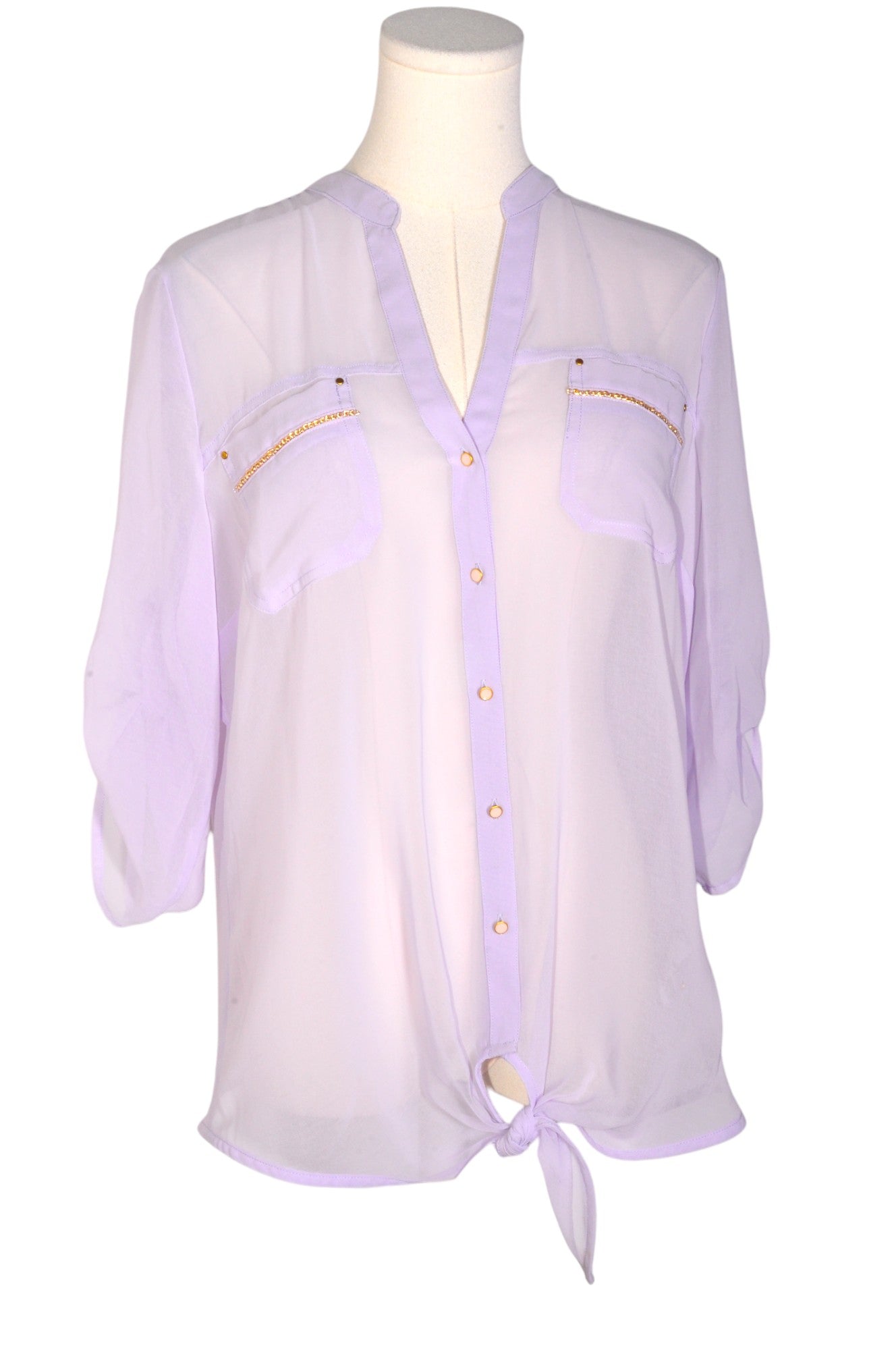 DYNAMITE Women Blouses Regular fit in Purple - Size L | 9.99 $ KOOP