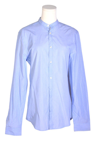 H&M Women Button Down Tops Regular fit in Blue - Size S | 10.39 $ KOOP