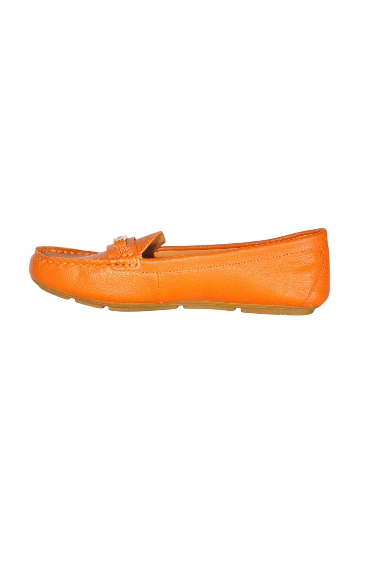 CALVIN KLEIN Women Flat Shoes Regular fit in Orange - Size 8.5 | 34.39 $ KOOP