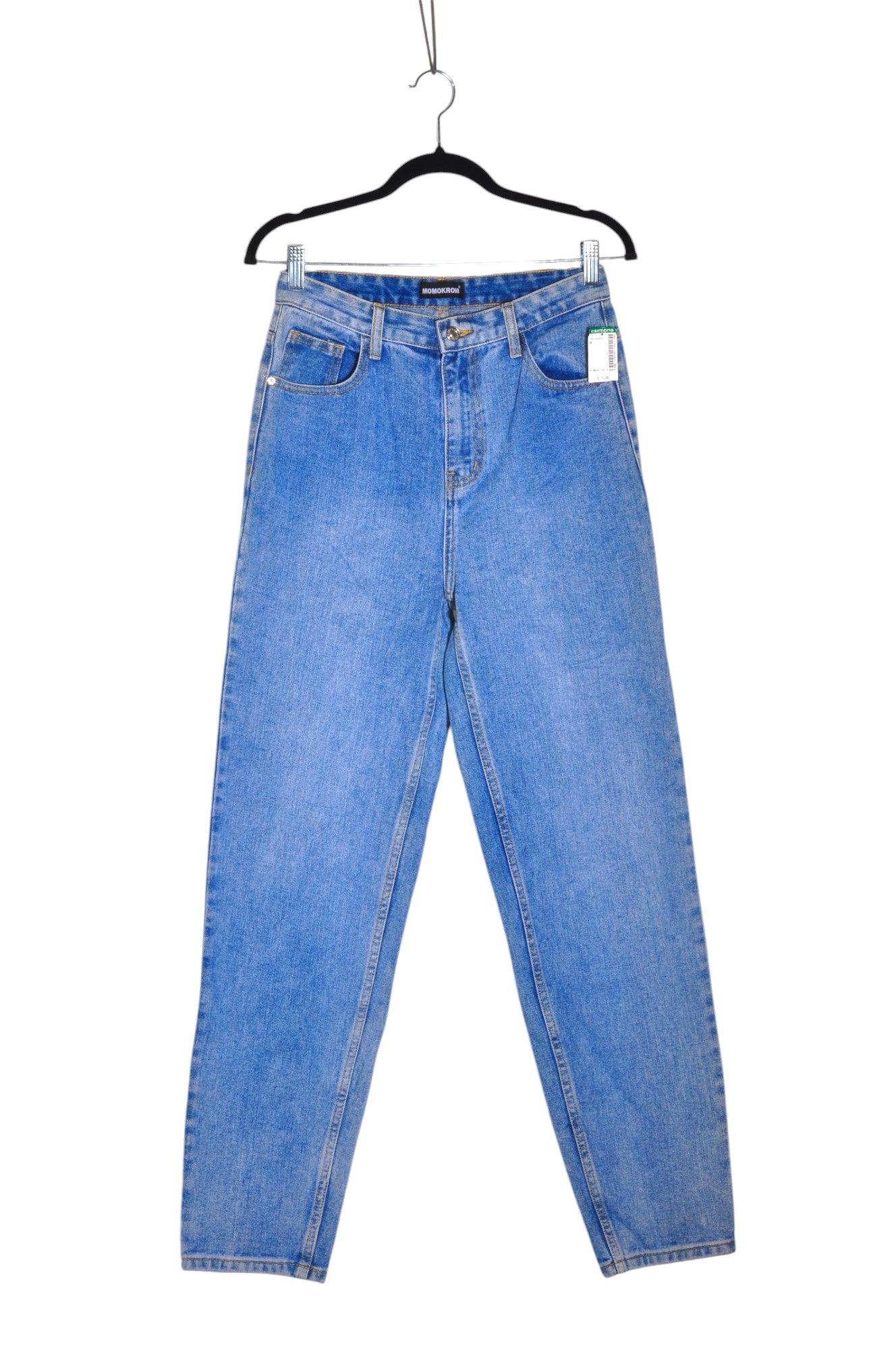 MONOKROM Women Straight-Legged Jeans Regular fit in Blue - Size 8 | 29.99 $ KOOP