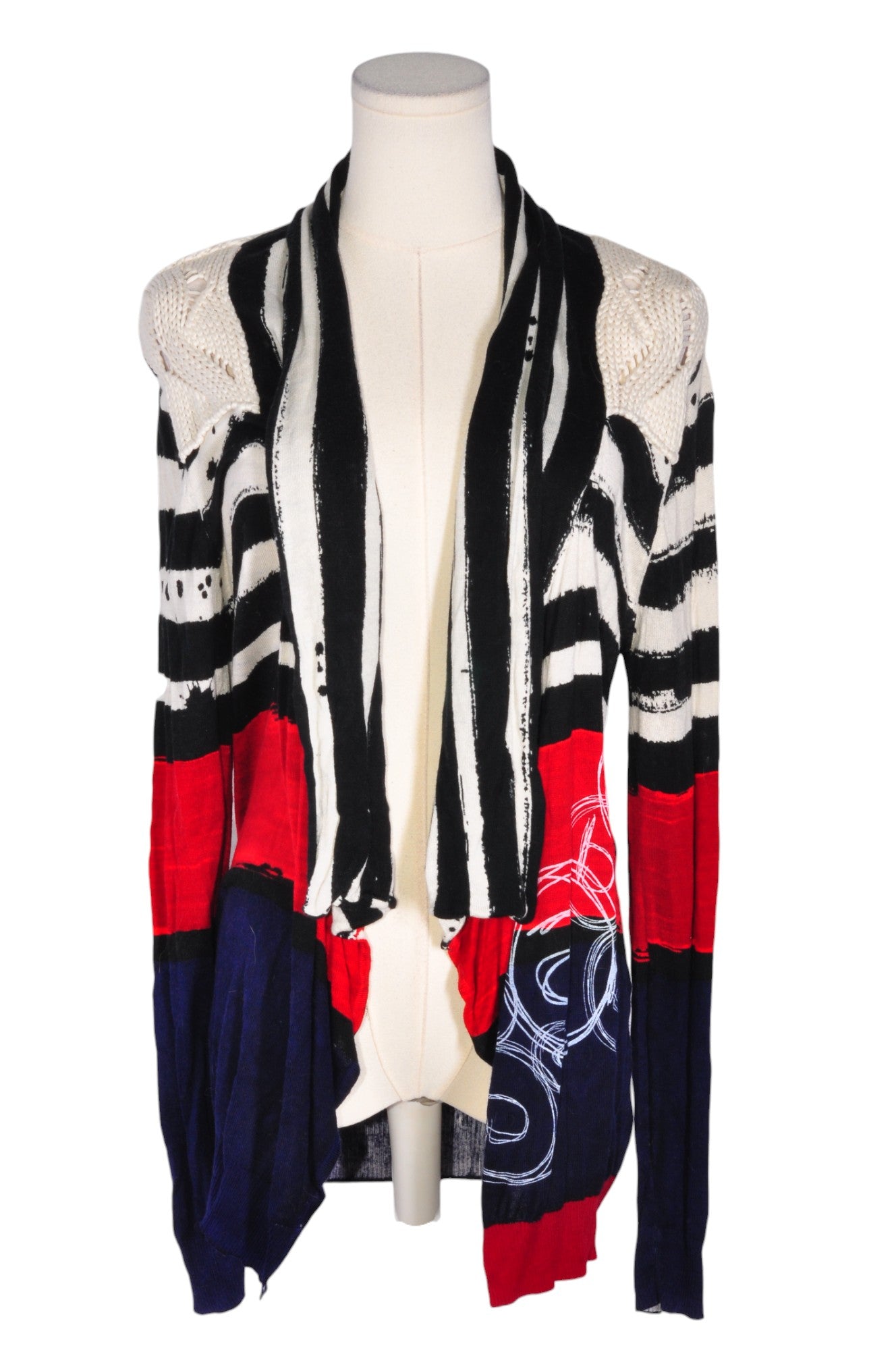 DESIGUAL Women Cardigans Regular fit in White - Size XL | 29.99 $ KOOP