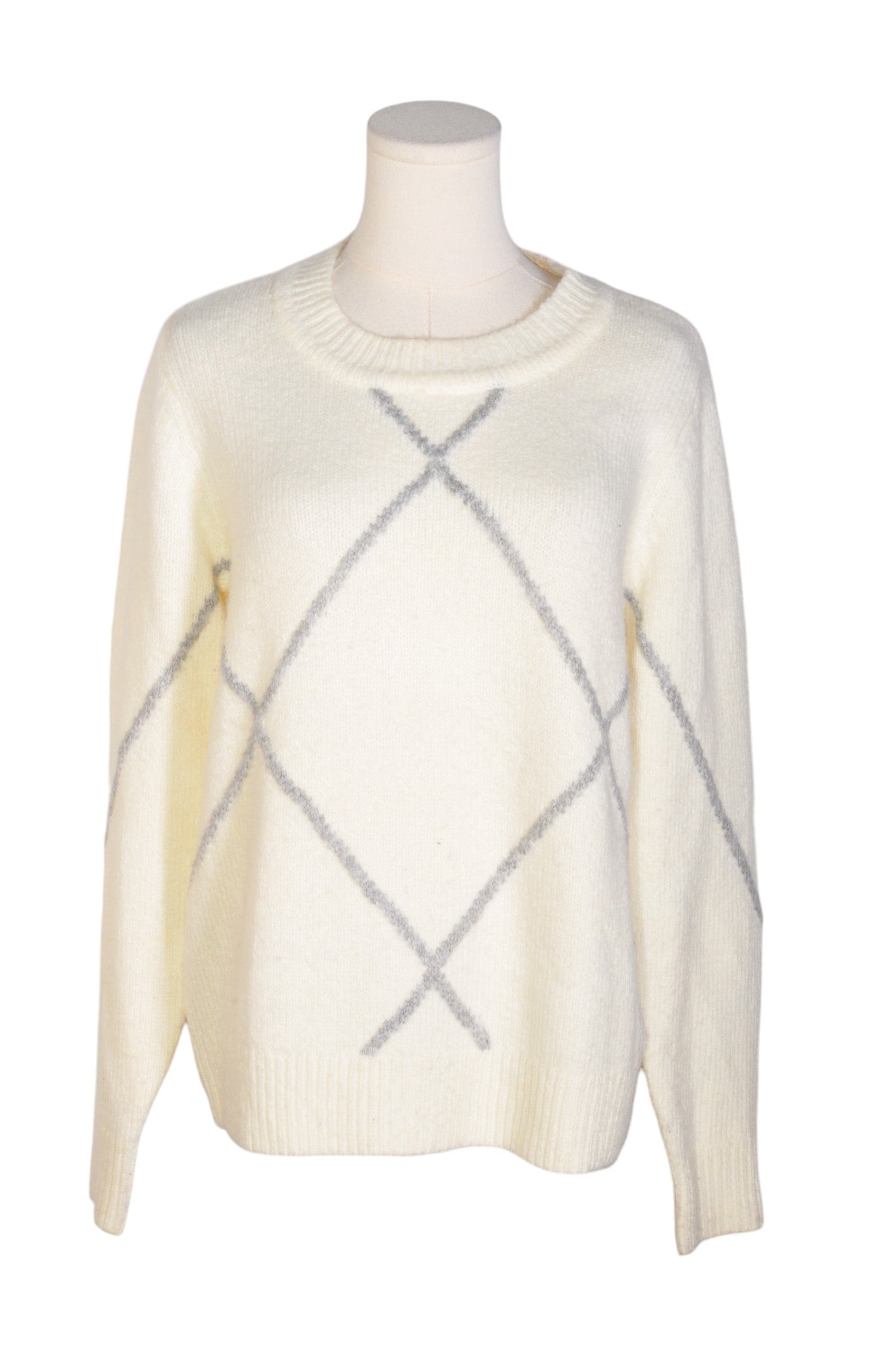 JOE FRESH Women Sweaters Regular fit in White - Size S | 9.99 $ KOOP